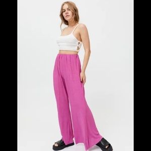 Urban Outfitters solange plisse pull on flare pant